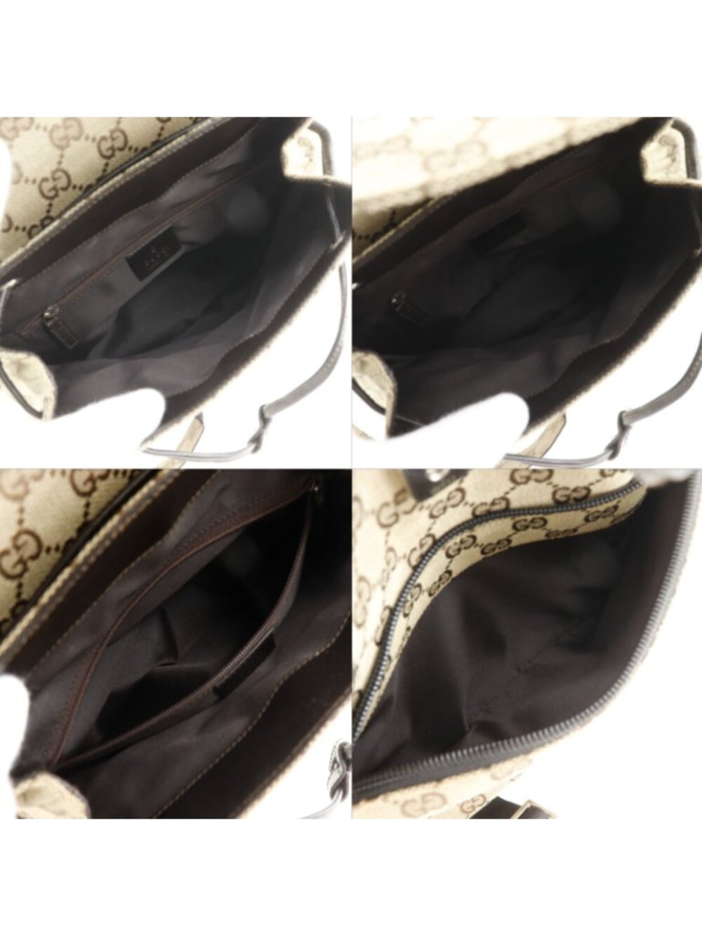 Gucci GG Canvas Brown Backpack - Picture 6 of 10